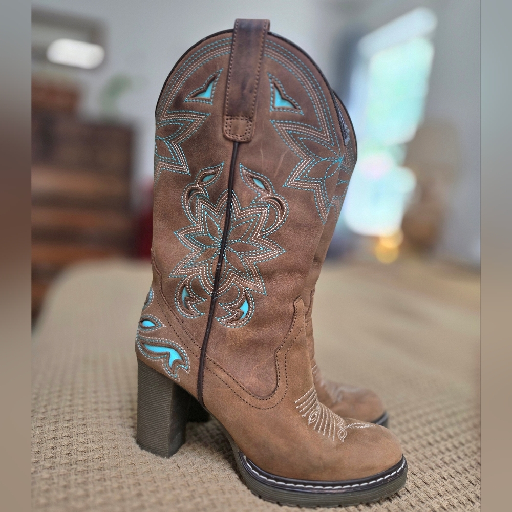 Roper Women's Rockstar Fashion Western Boot Cowgirl Boots